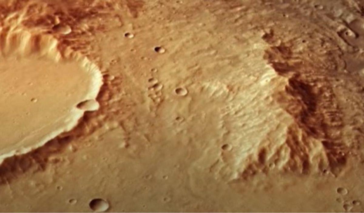 Naukowcy z The Open University twierdzą, że znaleźli dowody na obecność życia na Marsie