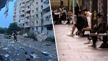 Przerażająca noc w Ukrainie. Zmasowany atak Rosji