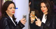 Kinga Rusin szpanuje iPhonem! "PATRZY & MYŚLI"