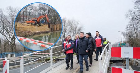 Ruszyła budowa alternatywnej przeprawy przez rzekę Osobłogę. "Rząd przekazał na ten cel ponad 4 mln zł"