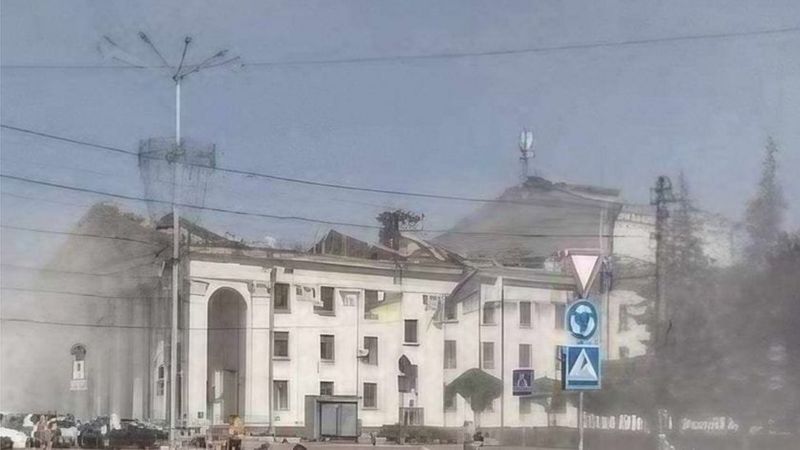Росіяни обстріляли центр Чернігова