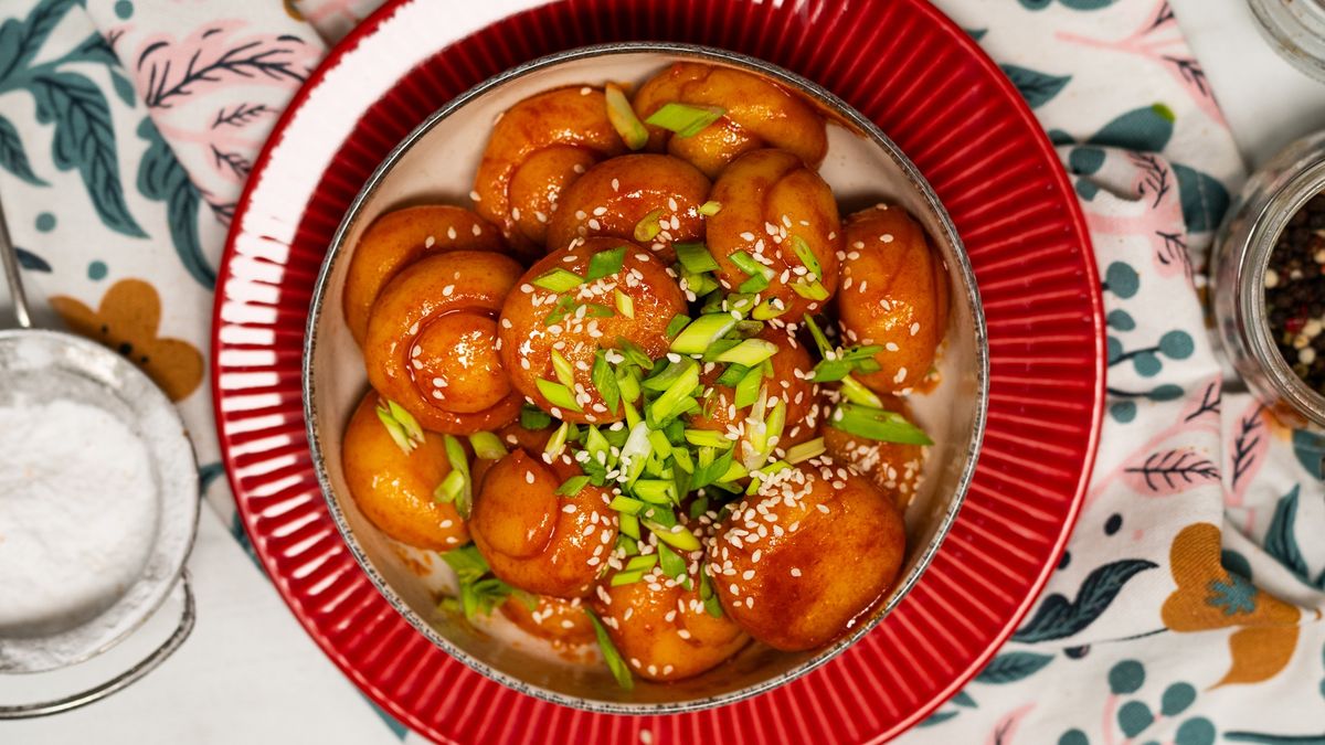 Kluski po koreańsku