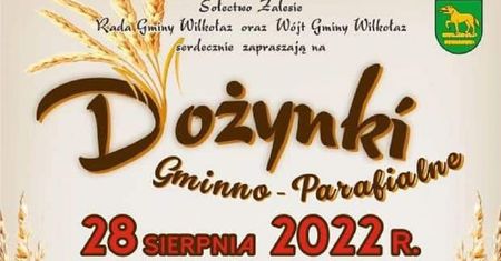 Dożynki Gminy Wilkołaz 2022. Wystąpią: Top Girls, Pozytywnie albo Wcale, Exaited