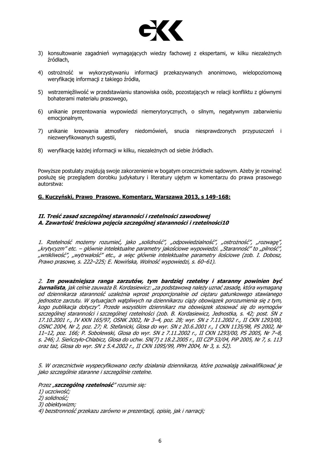 Pismo od kancelarii prawnej reprezentującej Gemini. Strona 6