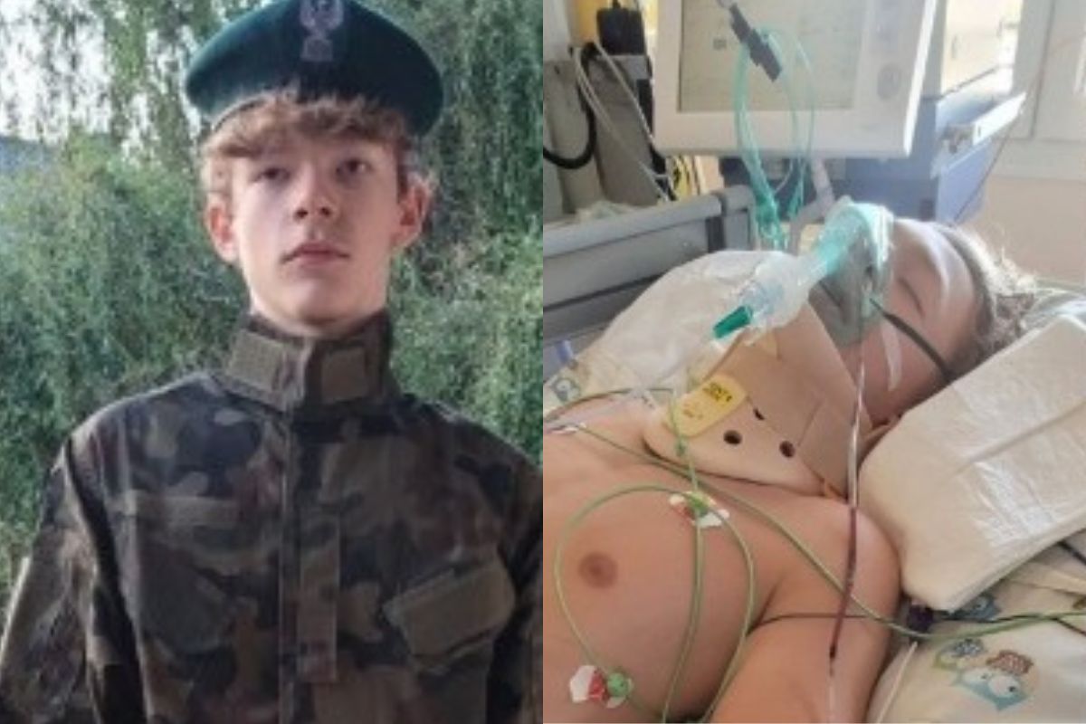 16-letni Piotr skoczył do wody. "Błagam, nie chcę skończyć na wózku"