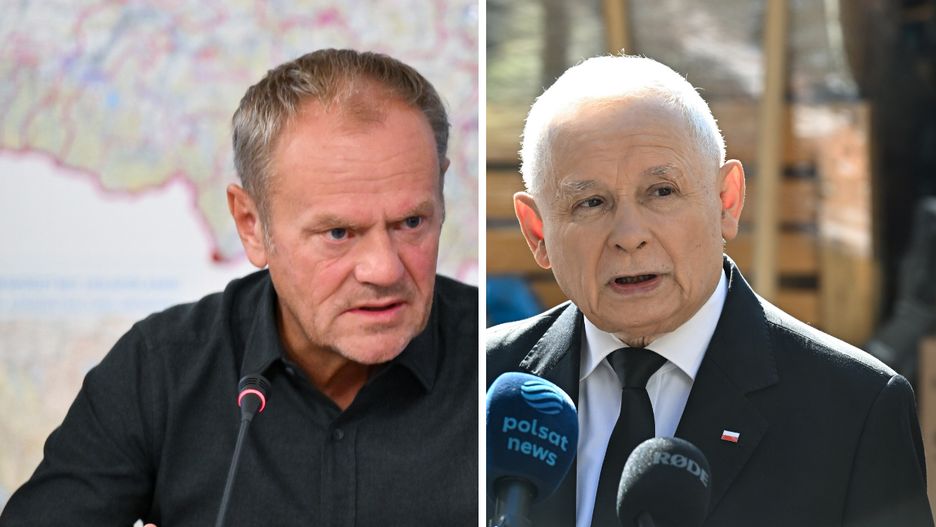 Donald Tusk i Jarosław Kaczyński