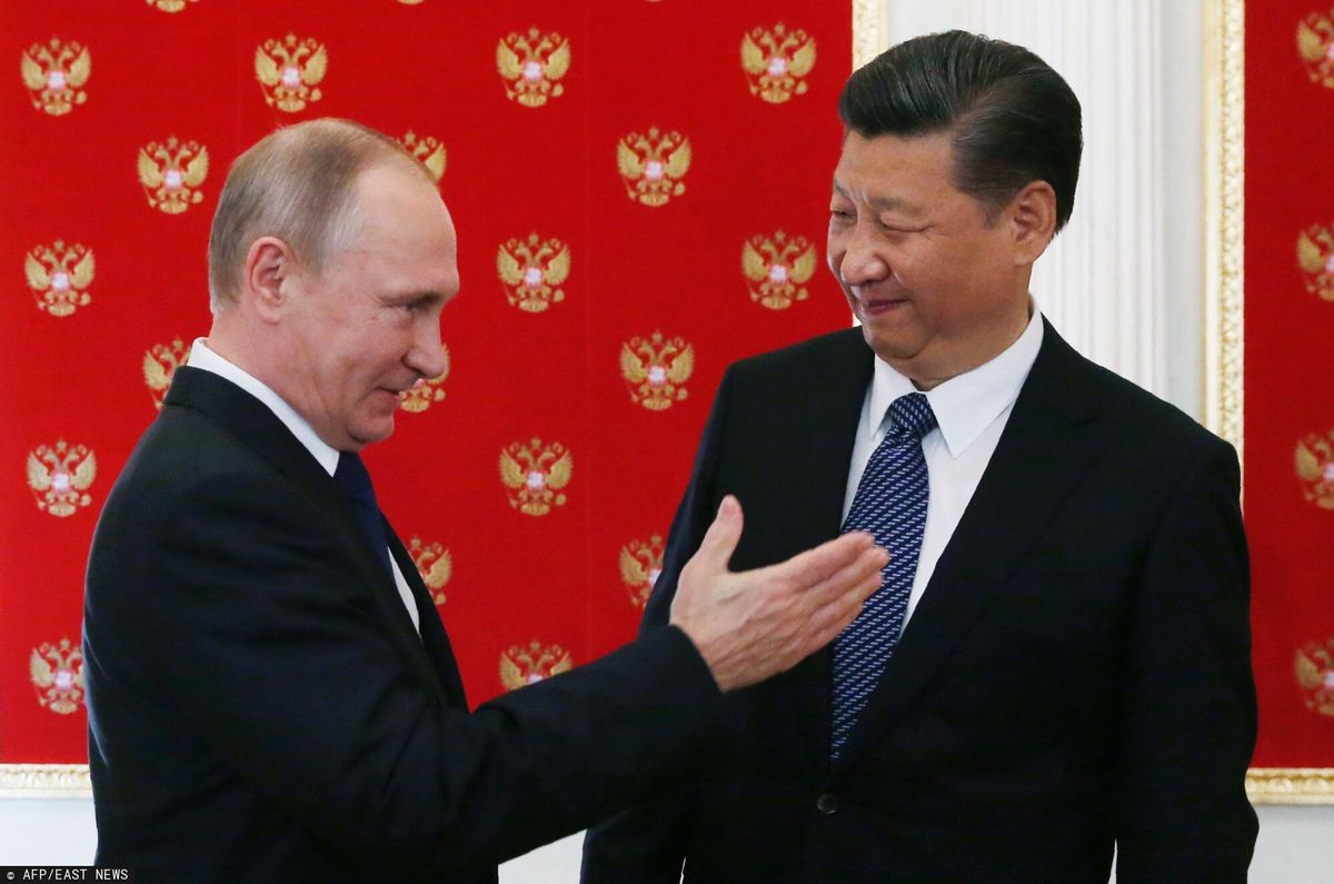 Prezydent Chin Xi Jinping na Kremlu