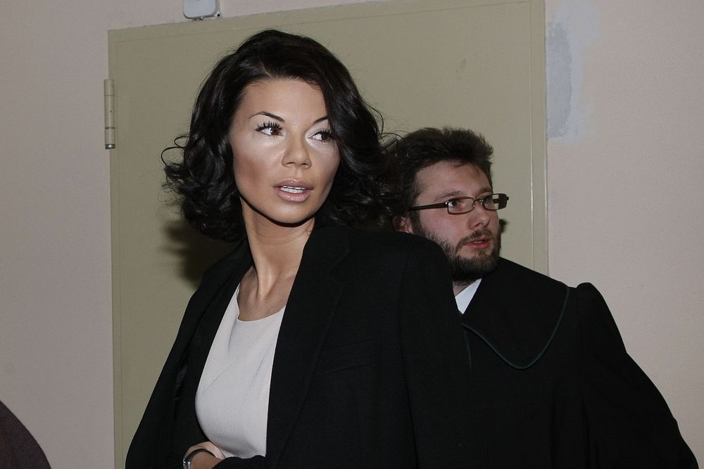 Edyta Górniak na rozprawie rozwodowej w 2010 roku 