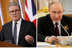 Starmer o braku Putina w Stambule. "Nie traktuje poważnie rozmów o pokoju"