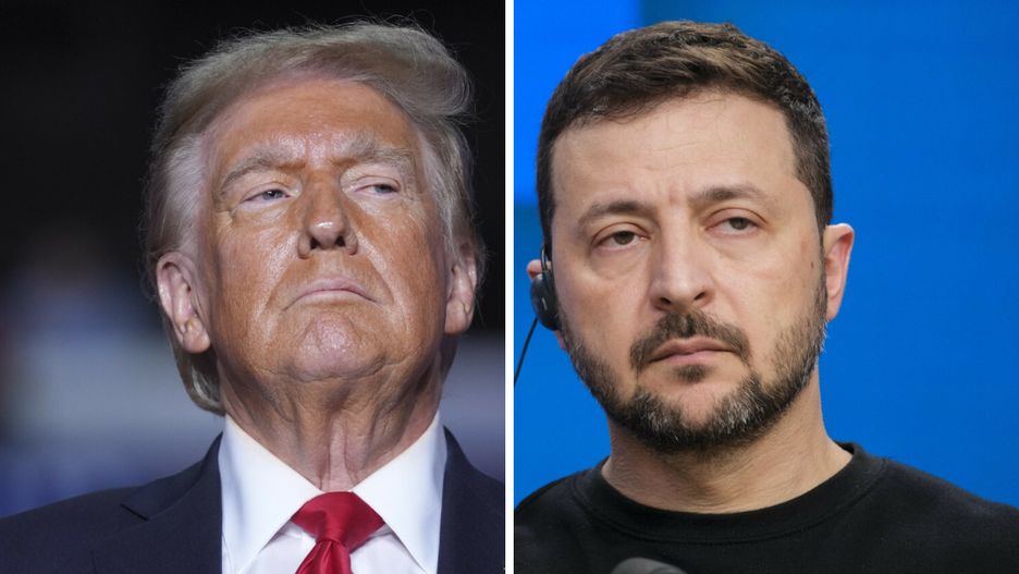 Donald Trump / Wołodymyr Zełenski