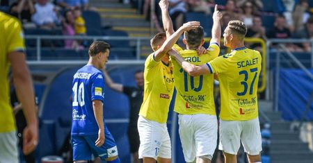 Motor Lublin – Podbeskidzie Bielsko-Biała 2:1. Blisko 10-tysięczna widownia. Goście żegnają się z I ligą, gospodarze w barażach