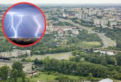 Gwałtowne burze nad województwem lubelskim. Ulewy mogą doprowadzić do powodzi błyskawicznych