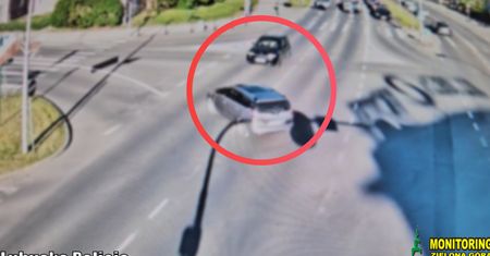 Przejechał na czerwonym. Oto finał. Pokazali nagranie