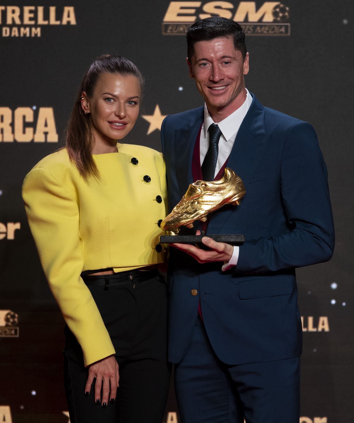 Anna i Robert Lewandowscy