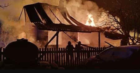 Spłonęła matka z dzieckiem. Tragiczna noc na Podlasiu