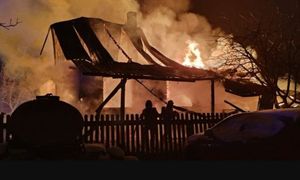 Spłonęła matka z dzieckiem. Tragiczna noc na Podlasiu