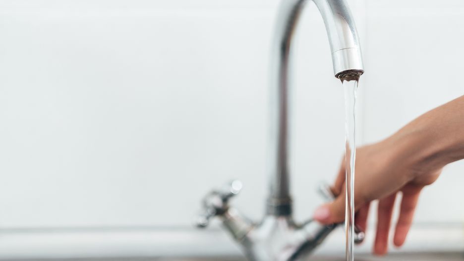 faucet, water, sink, tap, hand, kitchen, bathroom, home, clean, interior, chrome, metal, white, silver, steel, hygiene, wash, room, shiny, shower, house, closeup, bath, luxury, washing, dentist