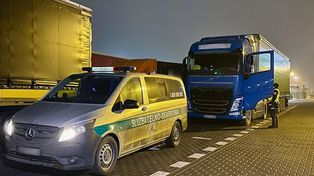 Kierowca z Ukrainy przez osiem miesięcy nie płacił za drogi. Przewoźnik musi zapłacić ponad 43 tysiące