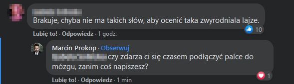 Marcin Prokop odpowiada na hejt