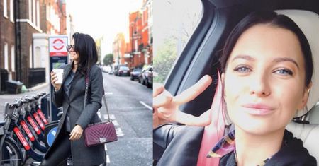 Lewandowska zachęca do treningu z kawą i torebką Chanel: "Akceptacja, rozwój, cele!"