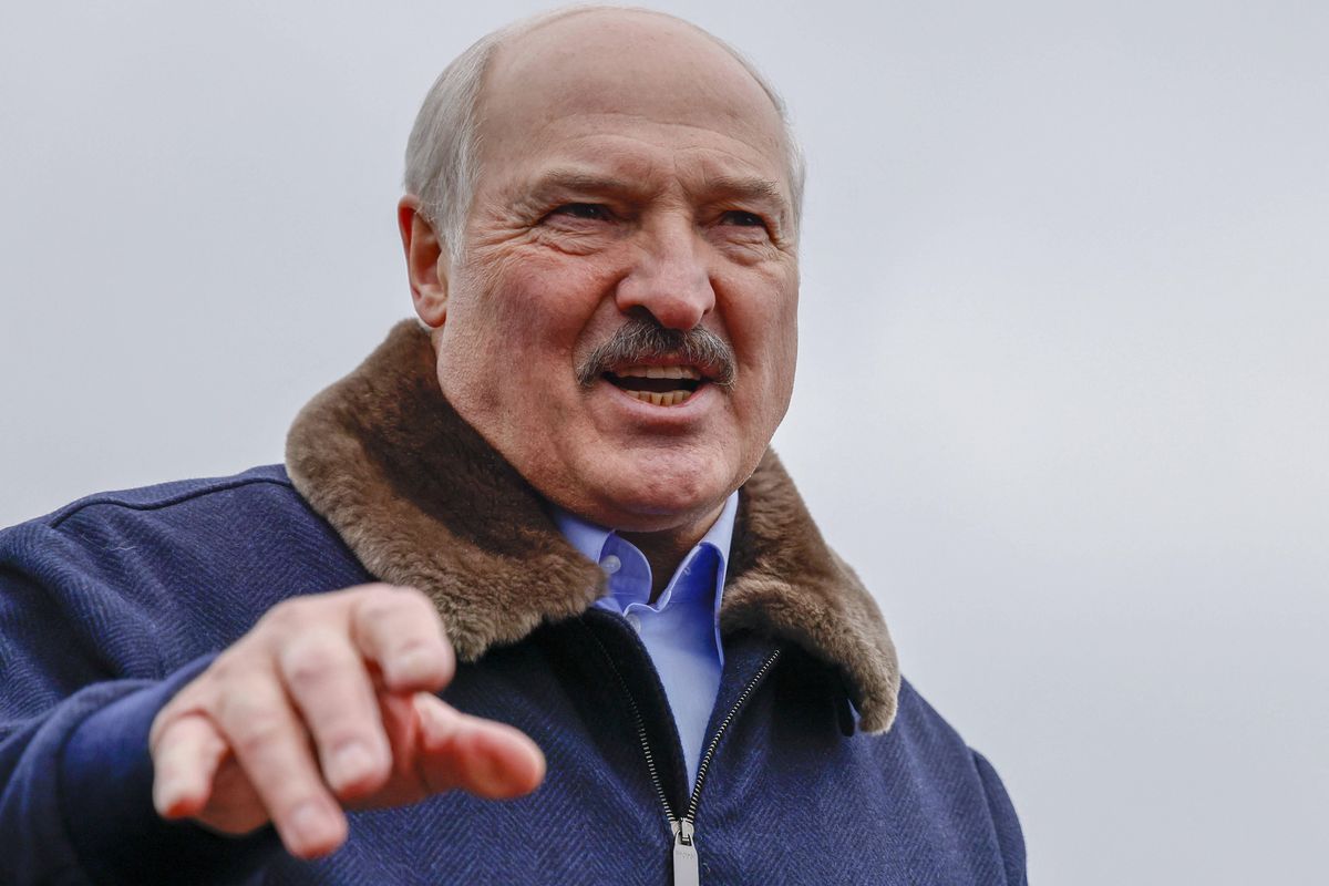 Białoruski dyktator Aleksandr Łukaszenka