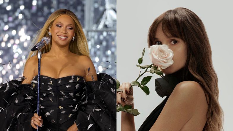 Beyonce w projekcie Magdy Butrym