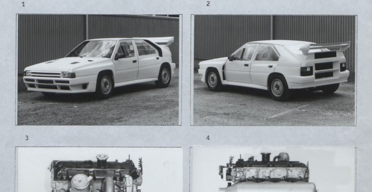 Citroën BX 4TC był bardzo charakterystycznym (i rzadkim) widokiem na odcinkach specjalnych.