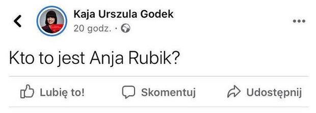 Wpis Kai Godek