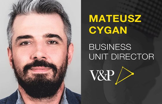 Mateusz Cygan na czele działu obsługi klienta w V&amp;P
