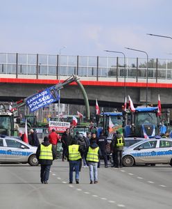 "Drobne incydenty". Zatrzymano trzy osoby podczas protestów rolników