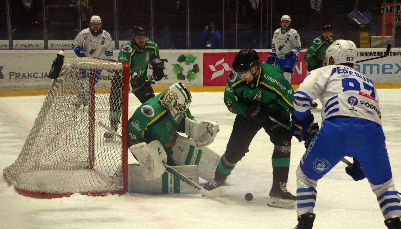 Unia Oświęcim wraca na zwycięską ścieżkę. Odniosła spektakularne, wyjazdowe zwycięstwo nad JKH GKS Jastrzębie