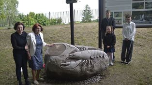 Uroczyste odsłonięcie jubileuszowego kamienia w Ińsku. Stargard ma Gryfiki, Ińsko będzie mieć Rakusie