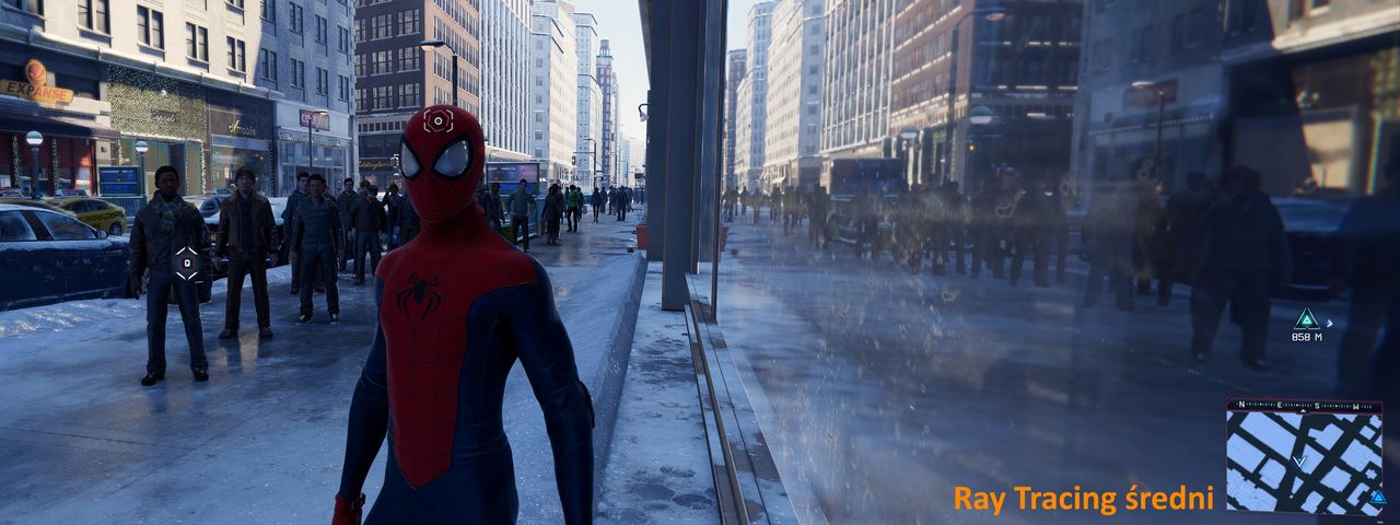 Spider-Man: Miles Morales - Ray Tracing Średni