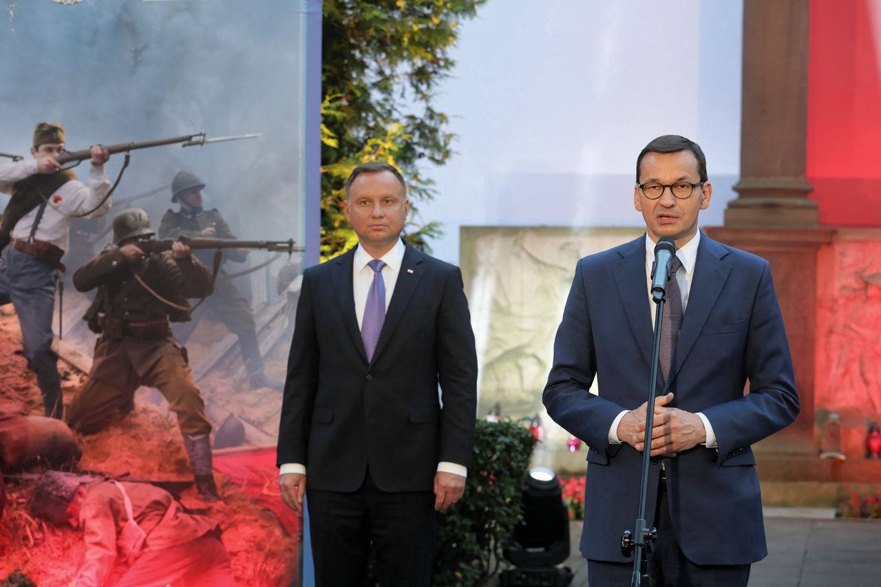 Andrzej Duda i Mateusz Morawiecki