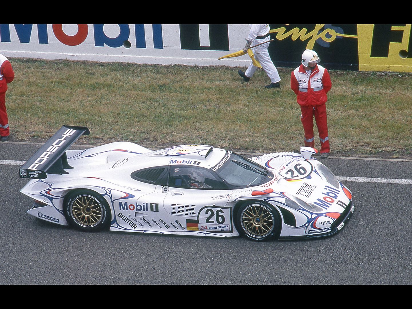 Ostatnie zwycięskie Porsche - model 911 GT1 '98