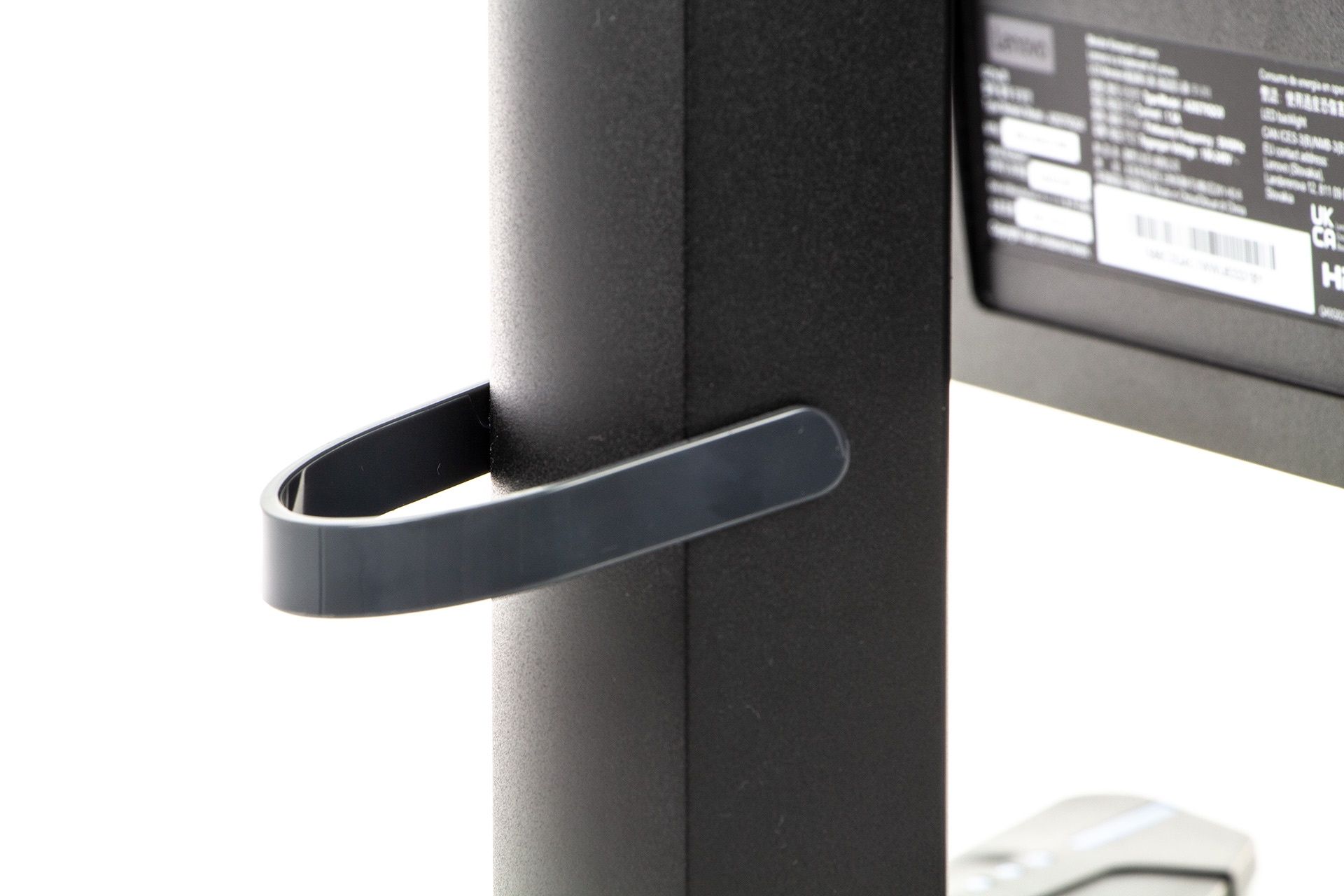 Lenovo Legion G27q-20 - uchwyt na kable