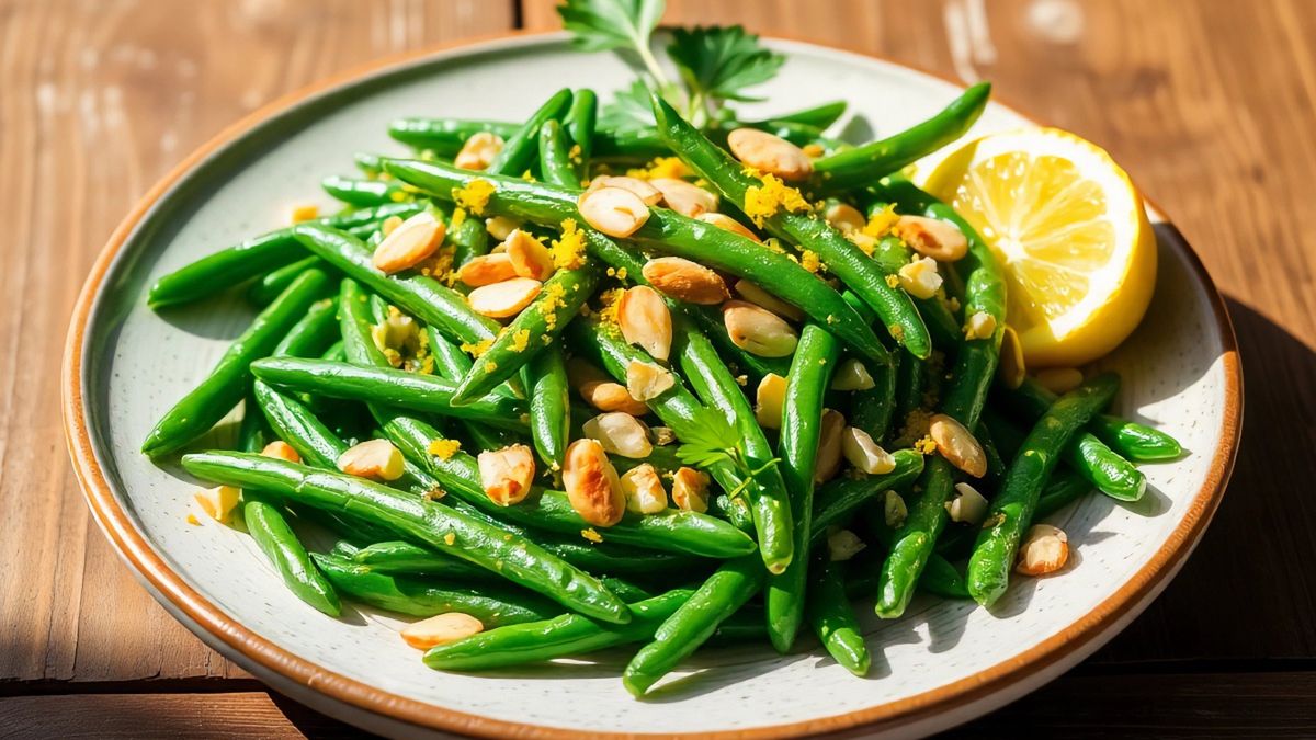 Fasolka szparagowa w maślanym sosie