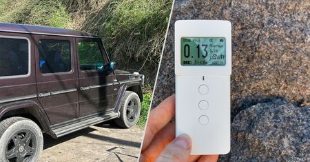 Skażone auto przy granicy. "Powinno zostać poddane analizie"