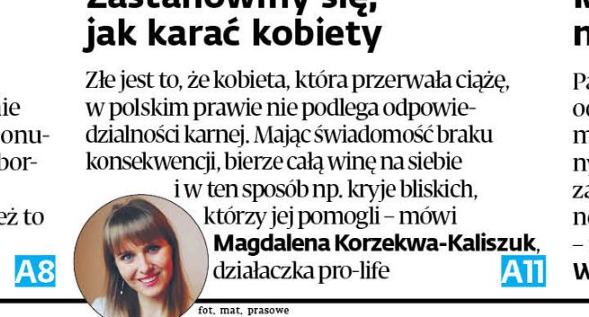 „Dziennik Gazeta Prawna” odpowiada na krytykę wywiadu „Jak karać kobiety” za aborcję