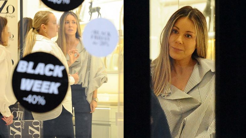 Małgorzata Rozenek grasuje na wyprzedaży u jubilera 