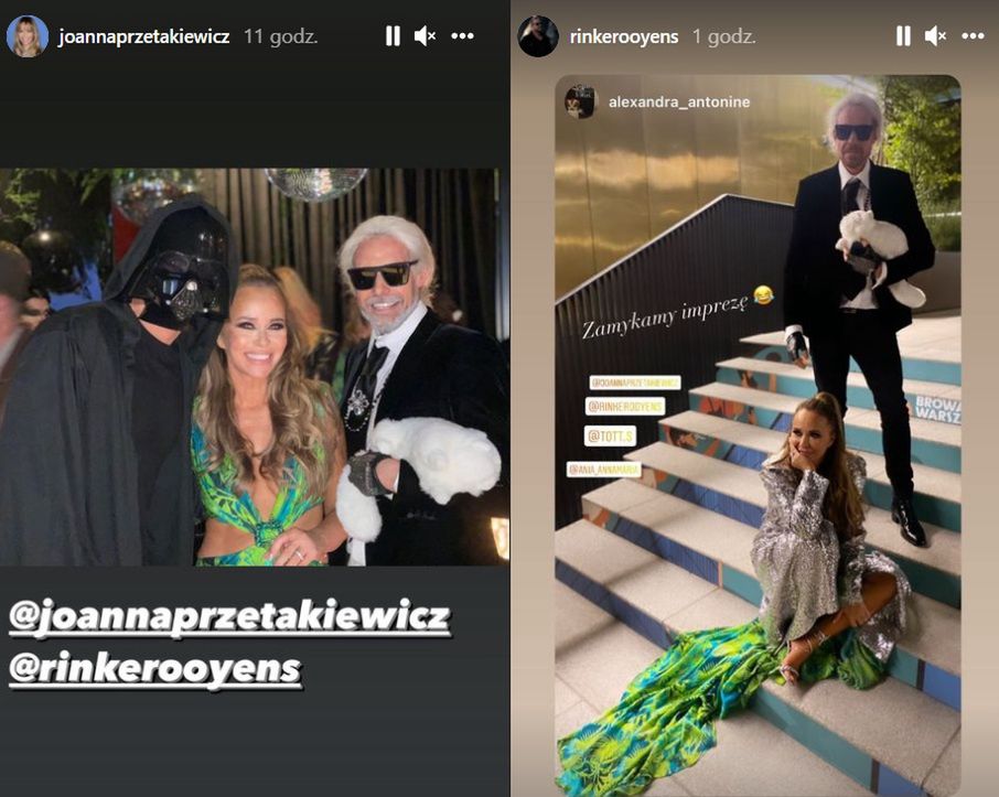 Impreza Joanny przetakiewicz i Rinke Rooyensa 