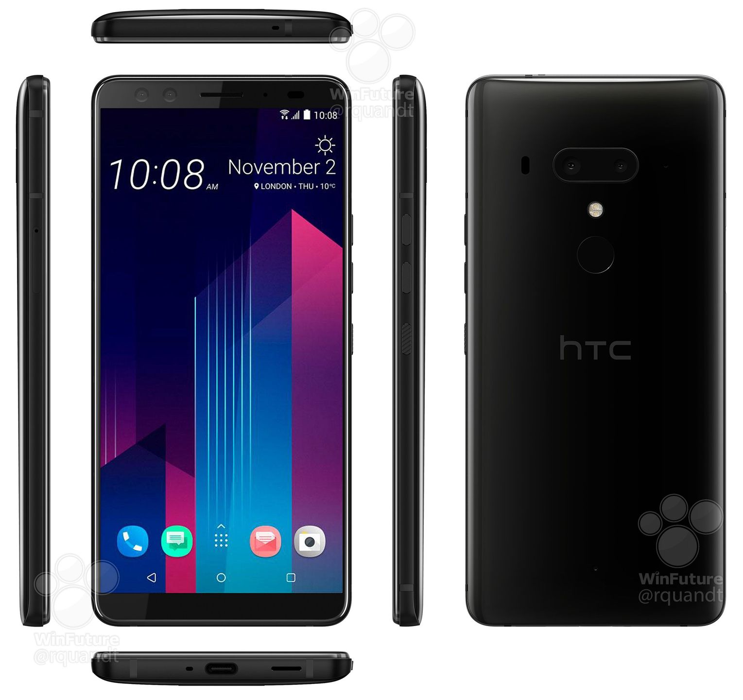 HTC U12+ pod lawiną przecieków. Są zdjęcia i specyfikacja 3