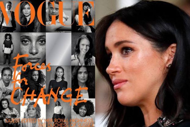 Meghan Markle skrytykowana za wrześniowego "Vogue'a". Zarzucono jej hipokryzję i agitację polityczną...