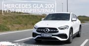 Mercedes-Benz GLA 200 1.3 163 KM (AT) - przyspieszenie 0-100 km/h