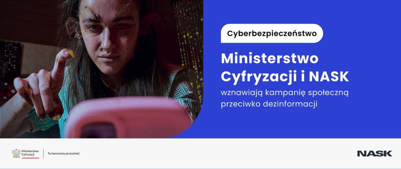 Ministerstwo Cyfryzacji wznawia kampanię przeciw dezinformacji
