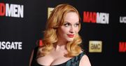 Christina Hendricks znowu została żoną. Suknia ślubna doprowadziła ją do łez