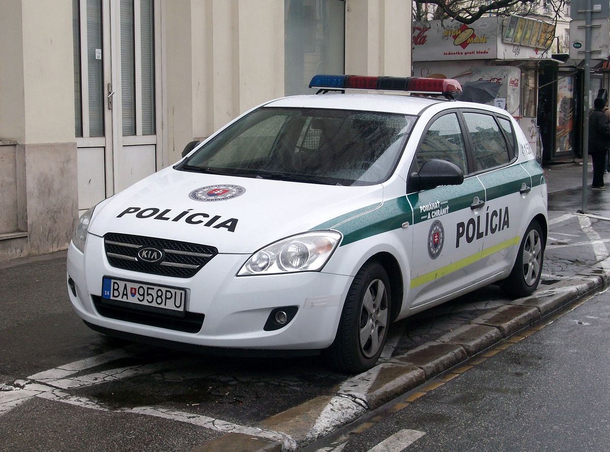 Słowacka policja
