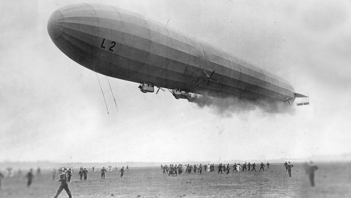 Ogień nad Berlinem. Katastrofa sterowca L2 w 1913 roku