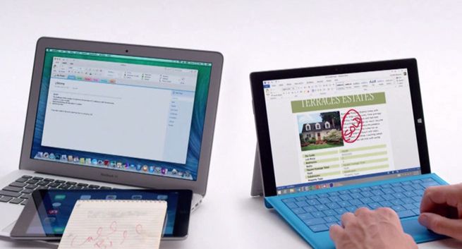 Microsoft kontra Apple: Surface 3 Pro może zastąpić MacBooka Air (wideo)