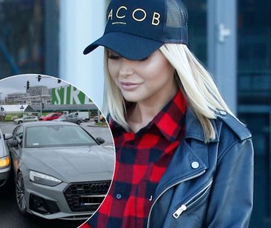 Ola Ciupa "potłukła" luksusowe audi. Przyjechała policja